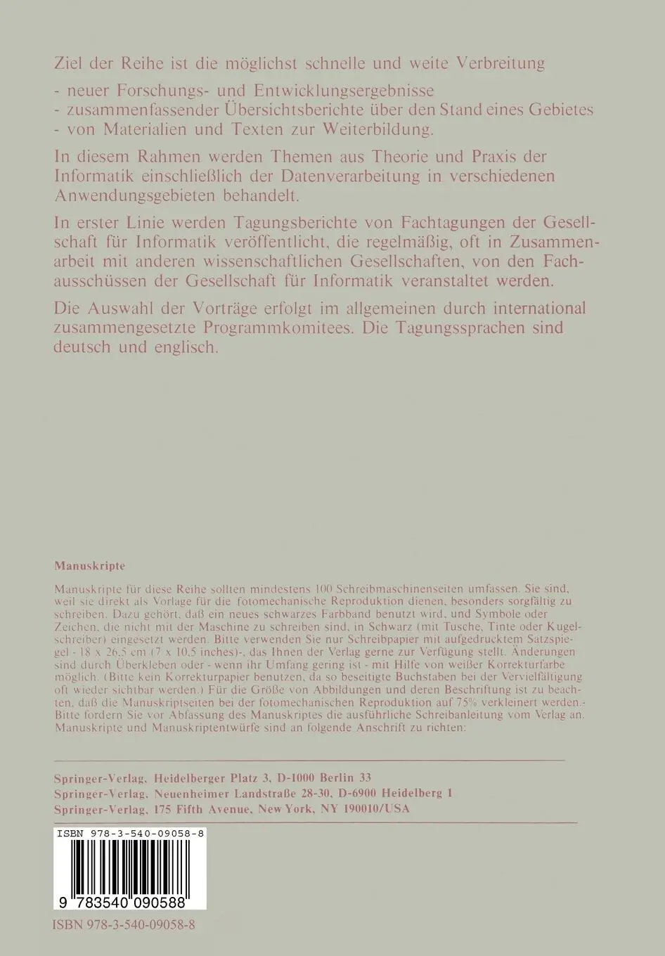 Rückseite: 9783540090588 | Bildverarbeitung und Mustererkennung | E. Triendl | Taschenbuch | xiii