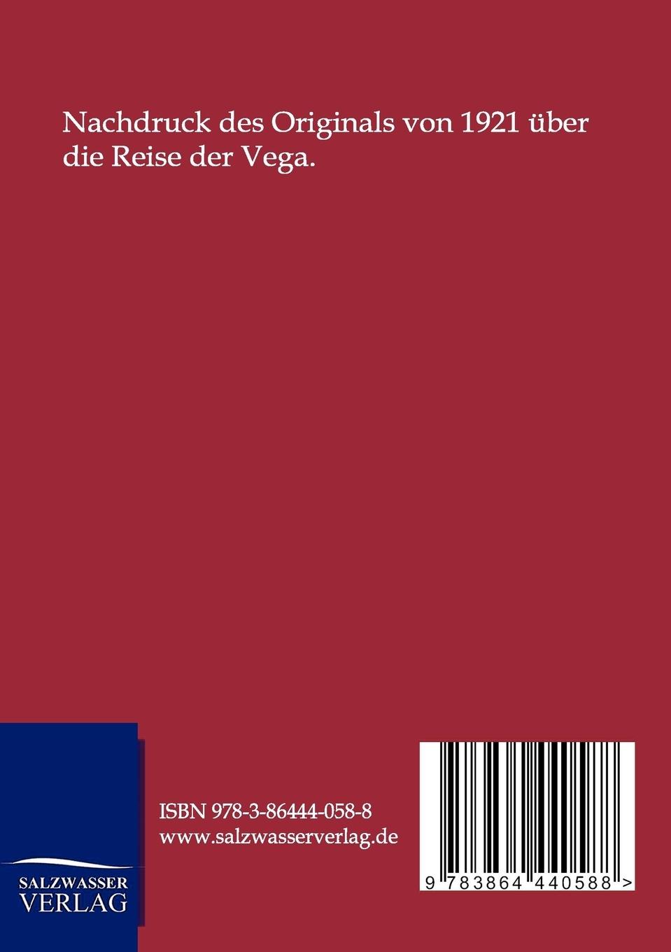 Rückseite: 9783864440588 | Die Umsegelung Asiens und Europas mit der Vega | Nordenskjöld | Buch