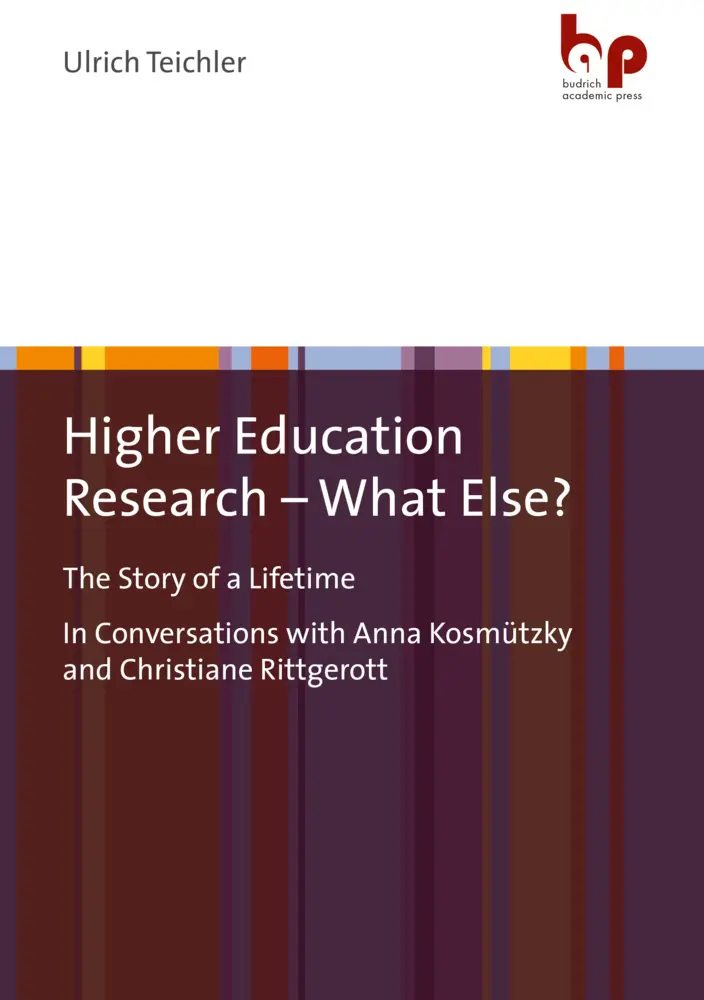 Cover: 9783966650588 | Higher Education Research - What Else? | Ulrich Teichler | Taschenbuch