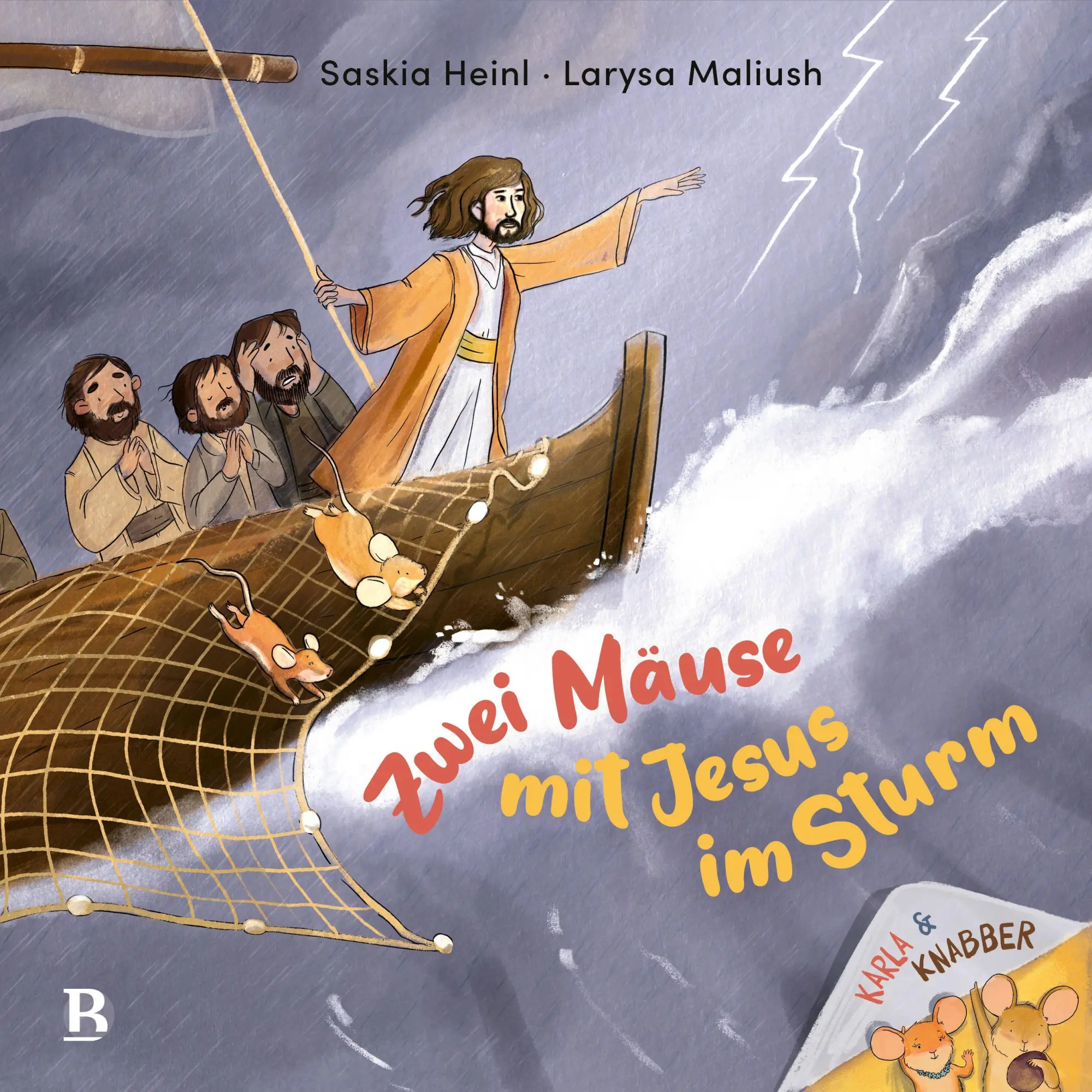 Cover: 9783417010688 | Zwei Mäuse mit Jesus im Sturm | Saskia Heinl | Buch | 32 S. | Deutsch