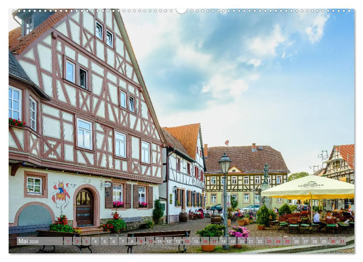Bild: 9783457540688 | Ein Blick auf Hanau-Steinheim (hochwertiger Premium Wandkalender...