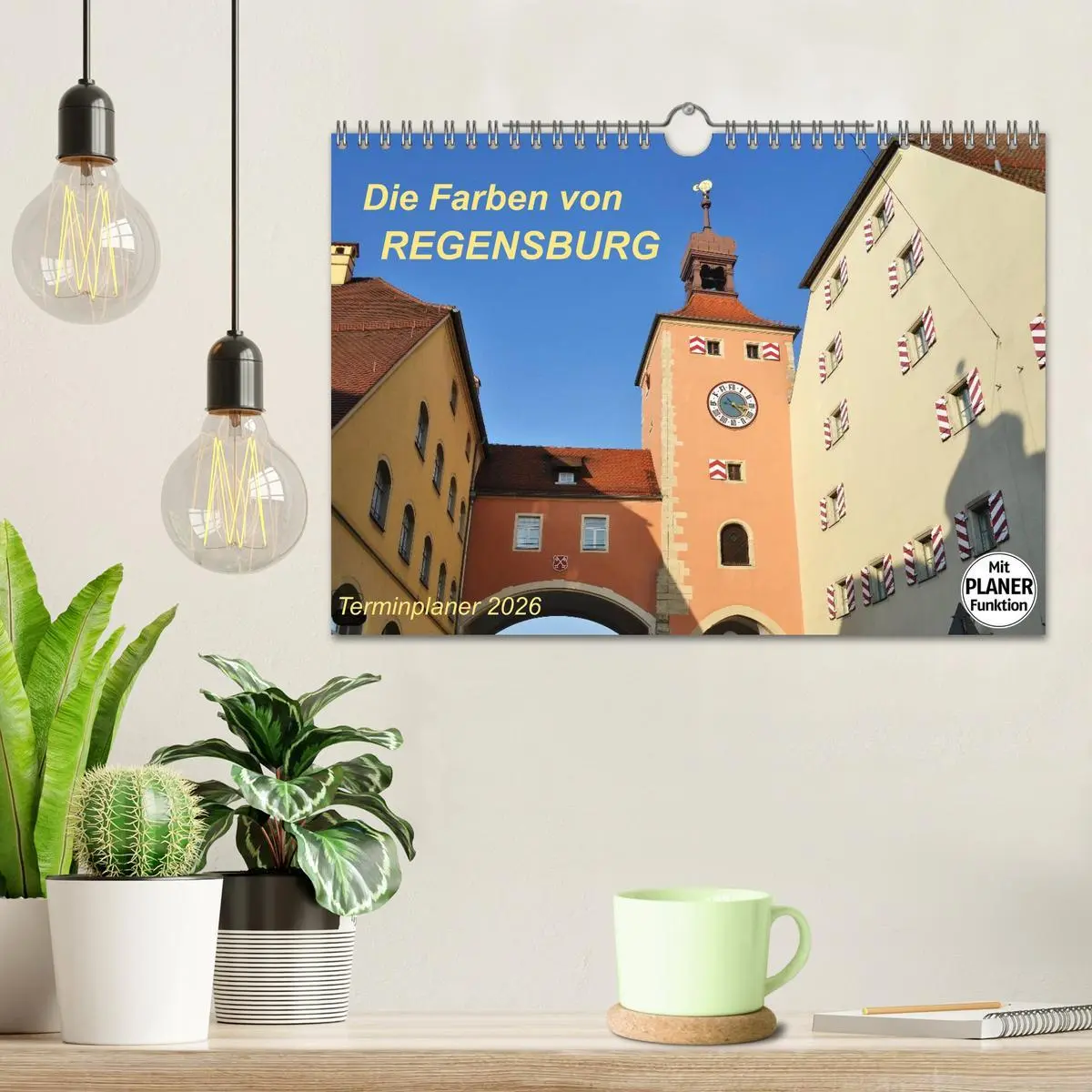 Bild: 9783516010688 | Die Farben von REGENSBURG (Wandkalender 2026 DIN A4 quer), CALVENDO...