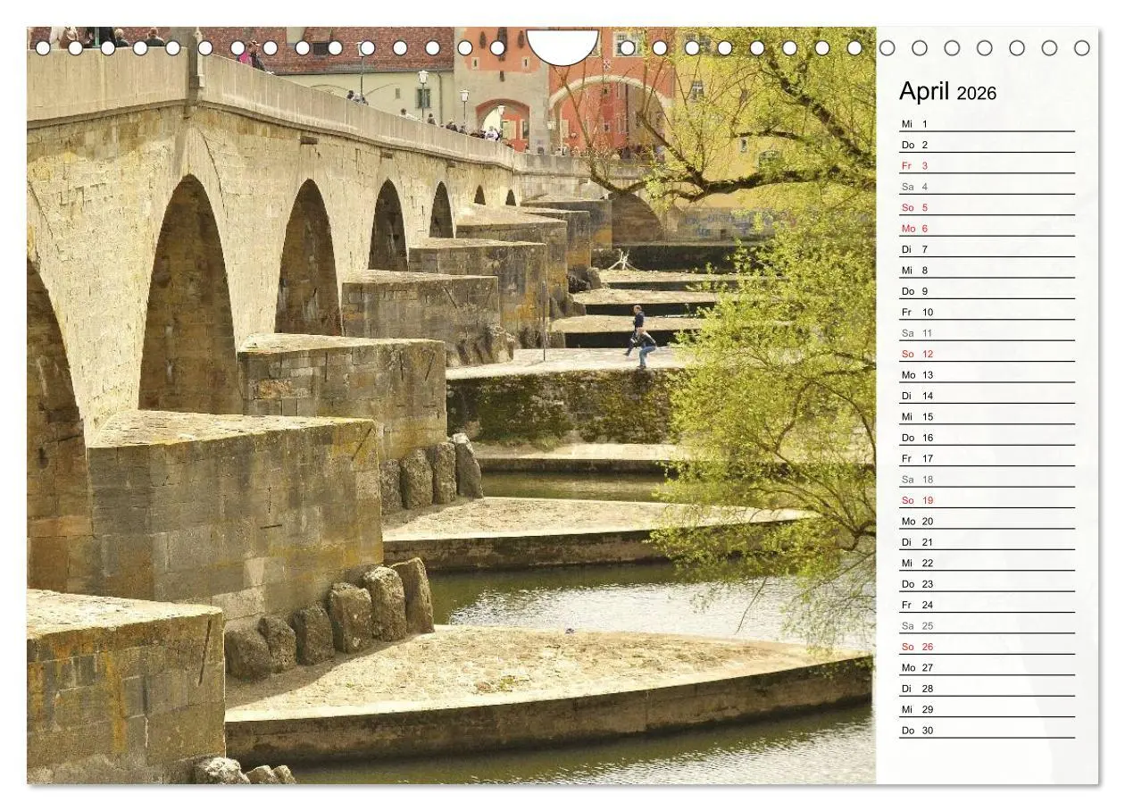 Bild: 9783516010688 | Die Farben von REGENSBURG (Wandkalender 2026 DIN A4 quer), CALVENDO...