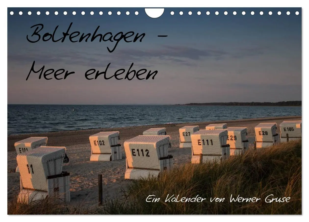 Cover: 9783516180688 | Boltenhagen - Meer erleben (Wandkalender 2026 DIN A4 quer),...