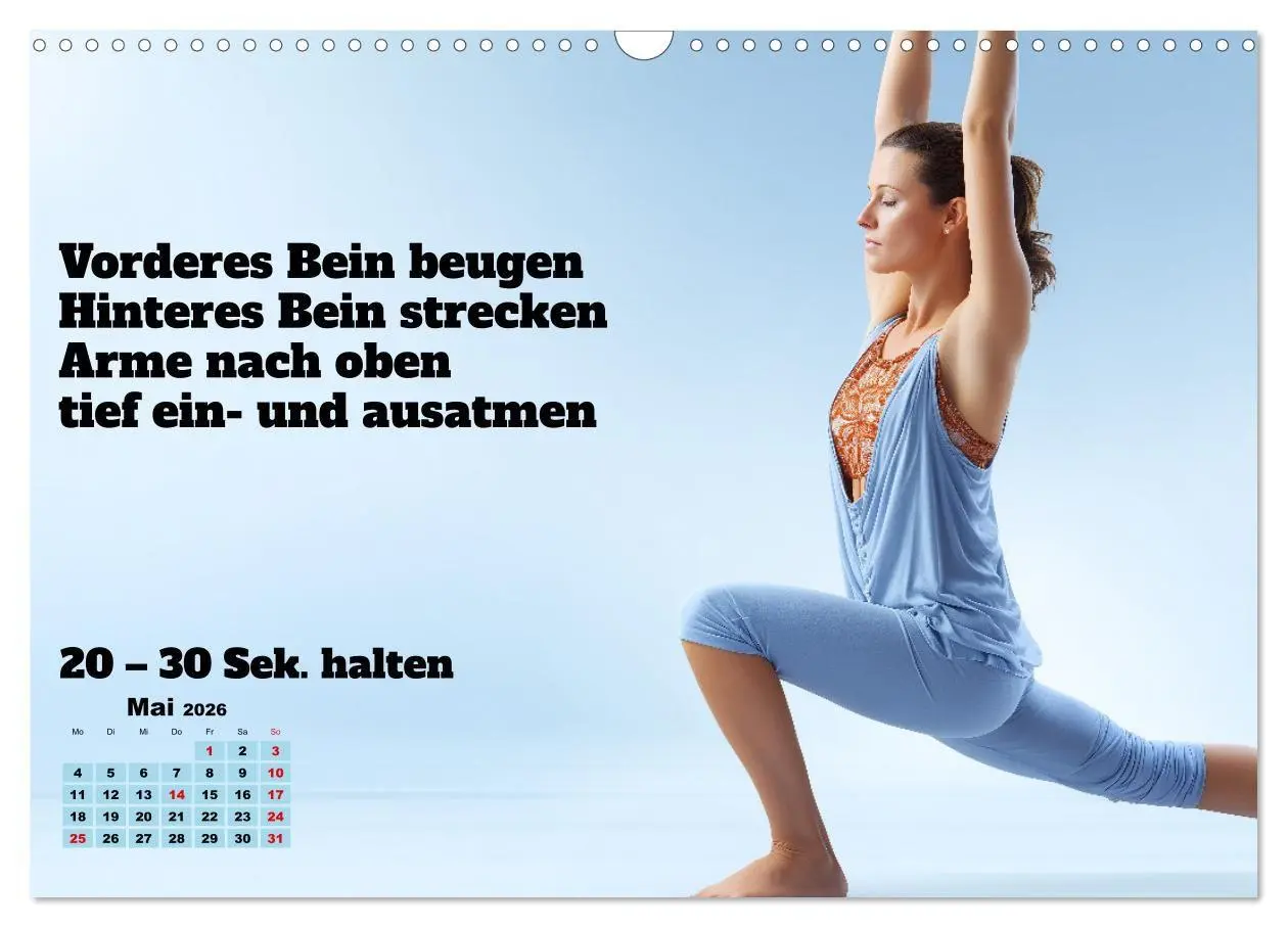 Bild: 9783516700688 | Yoga Kalender - Übungen und Meditation für jeden Monat...