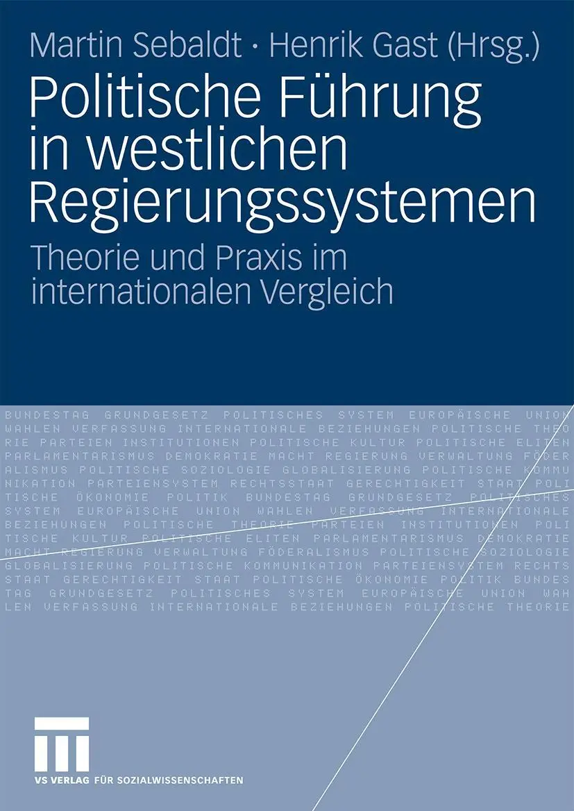 Cover: 9783531170688 | Politische Führung in westlichen Regierungssystemen | Gast (u. a.)