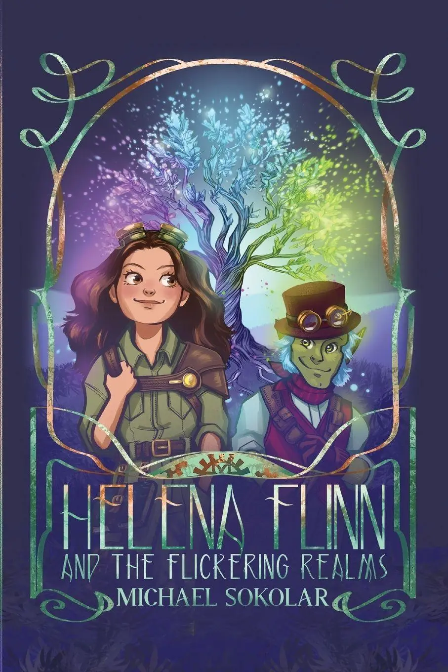 Cover: 9783950560688 | Helena Flinn and the Flickering Realms | Michael Sokolar | Taschenbuch