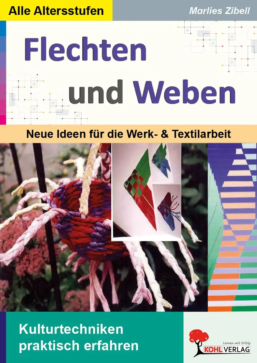 Cover: 9783955130688 | Flechten &amp; Weben | Kulturtechniken praktisch erfahren | Marlies Zibell