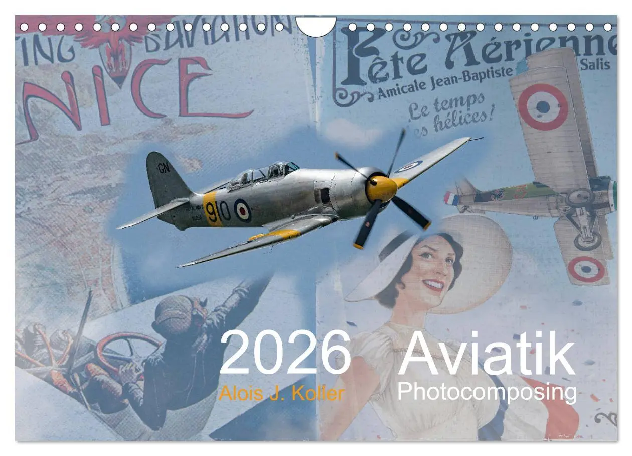 Cover: 9783457770788 | Aviatik Photocomposing 2026 (Wandkalender 2026 DIN A4 quer),...