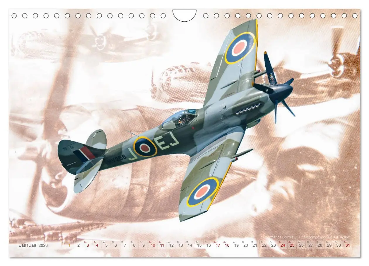 Bild: 9783457770788 | Aviatik Photocomposing 2026 (Wandkalender 2026 DIN A4 quer),...