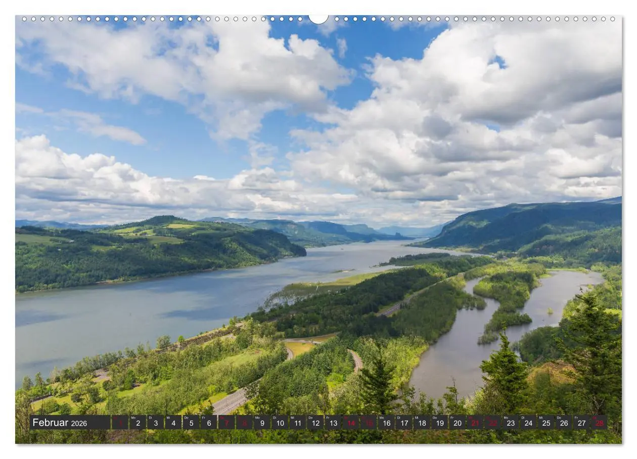 Bild: 9783457840788 | Traumziel Oregon (Wandkalender 2026 DIN A2 quer), CALVENDO...