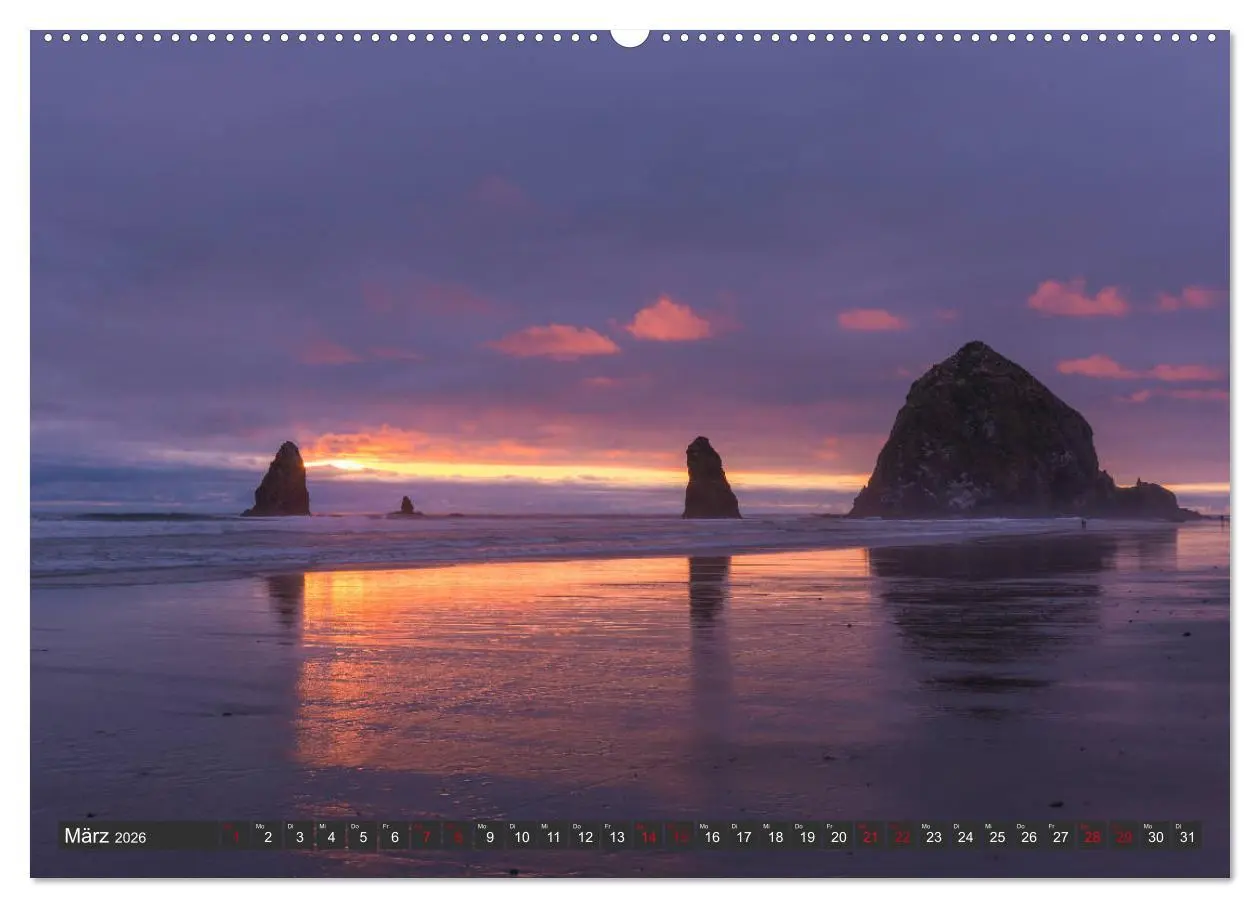 Bild: 9783457840788 | Traumziel Oregon (Wandkalender 2026 DIN A2 quer), CALVENDO...