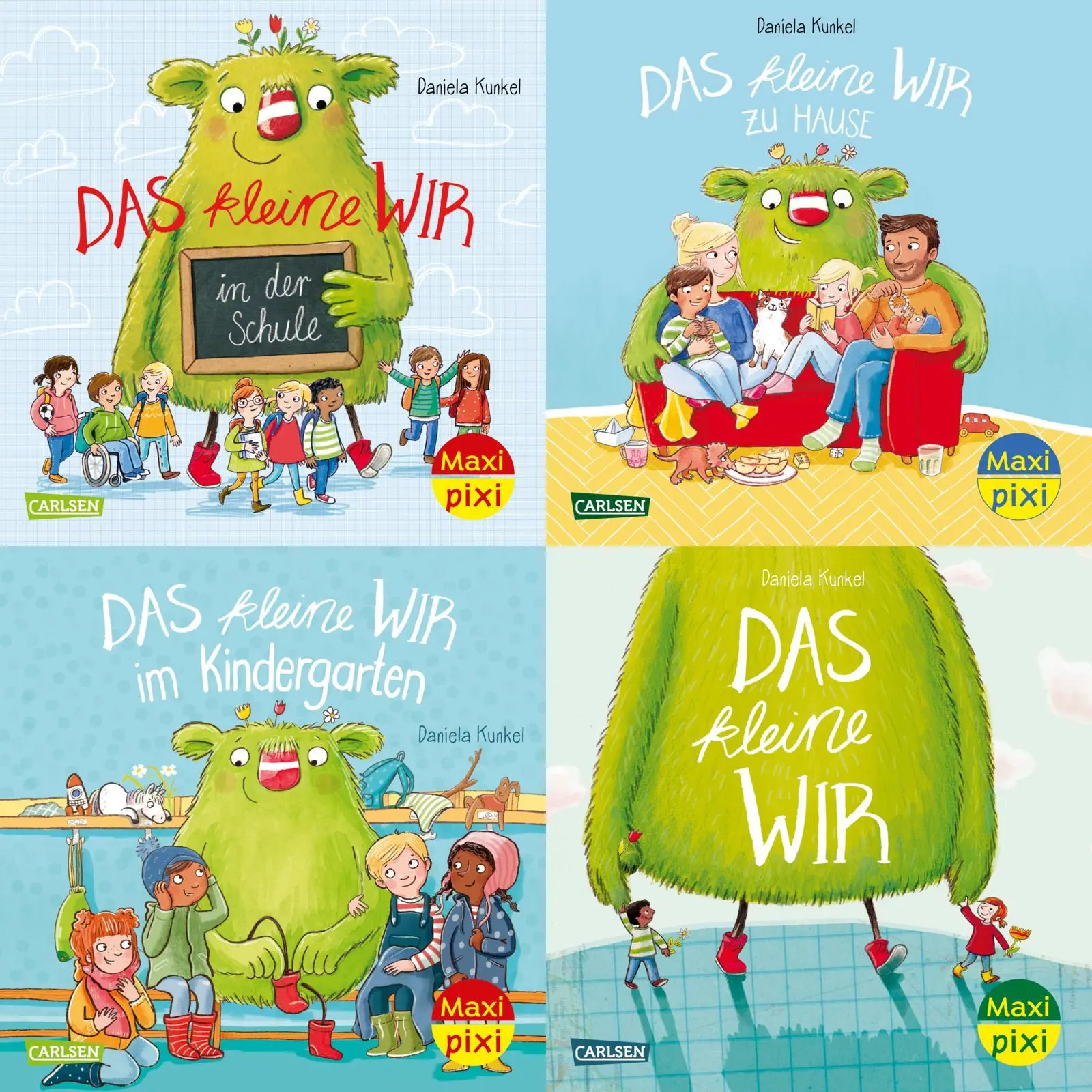 Bild: 9783551030788 | Maxi-Pixi-4er-Set 114: Gemeinsam stark mit dem kleinen WIR (4x1...