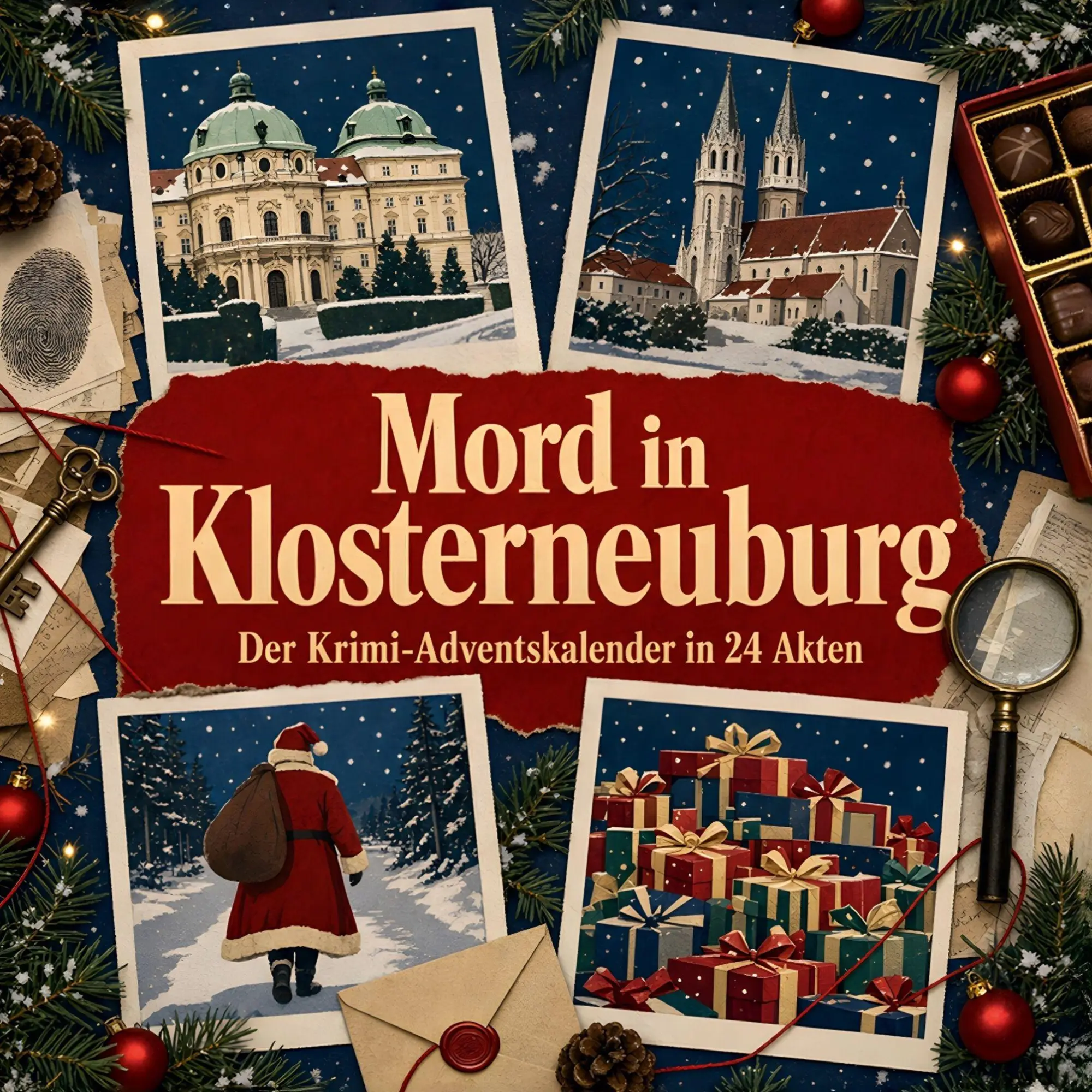 Cover: 9783696120788 | Mord in Klosterneuburg | Der Krimi-Adventskalender in 24 Akten | Koch