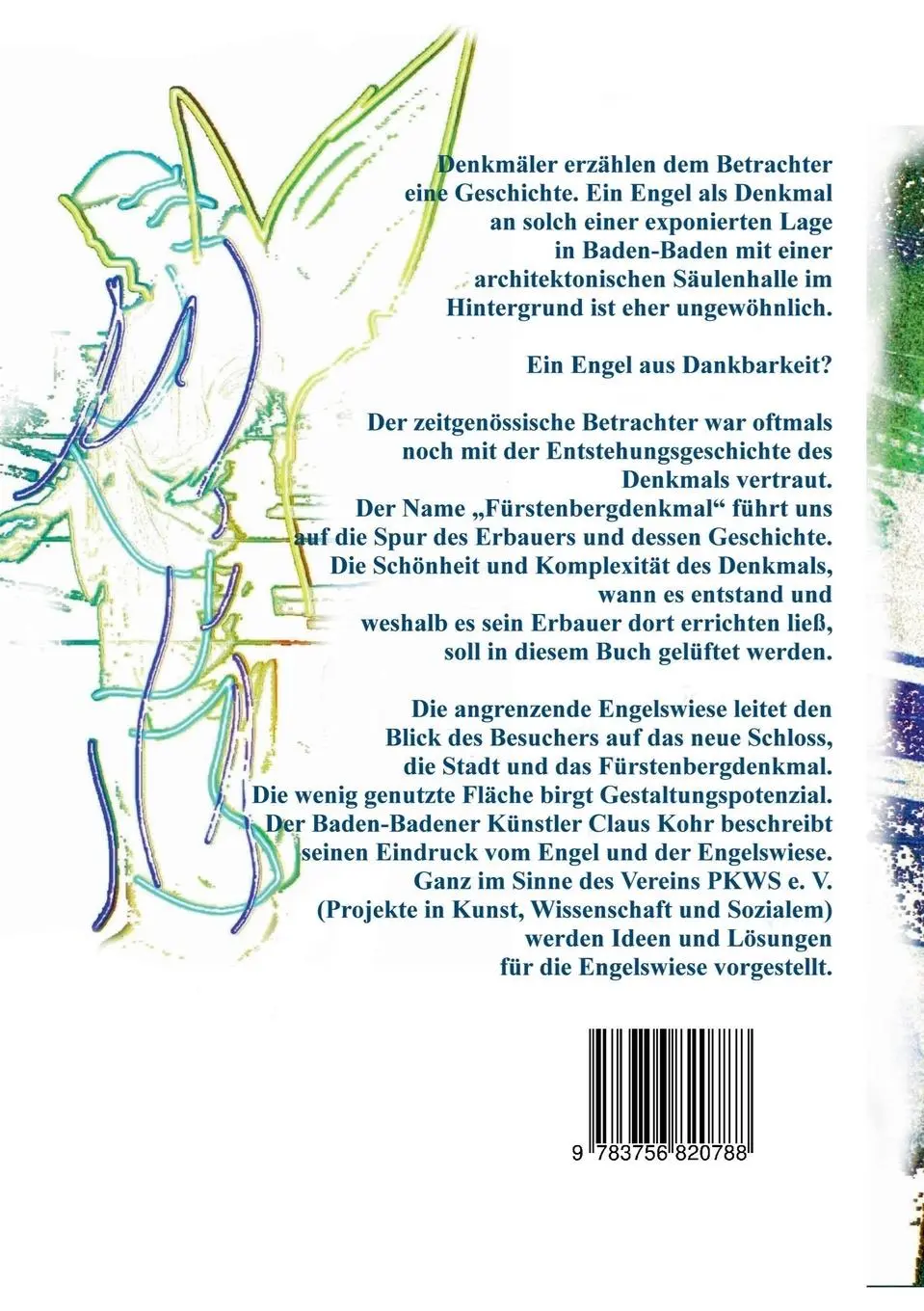 Rückseite: 9783756820788 | Das Fürstenbergdenkmal in Baden-Baden | Jo Horstkotte | Taschenbuch
