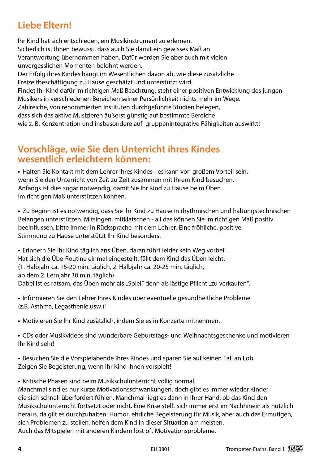 Bild: 9783866260788 | Trompeten Fuchs Band 1 | Stefan Dünser | Taschenbuch | 128 S. | 2008