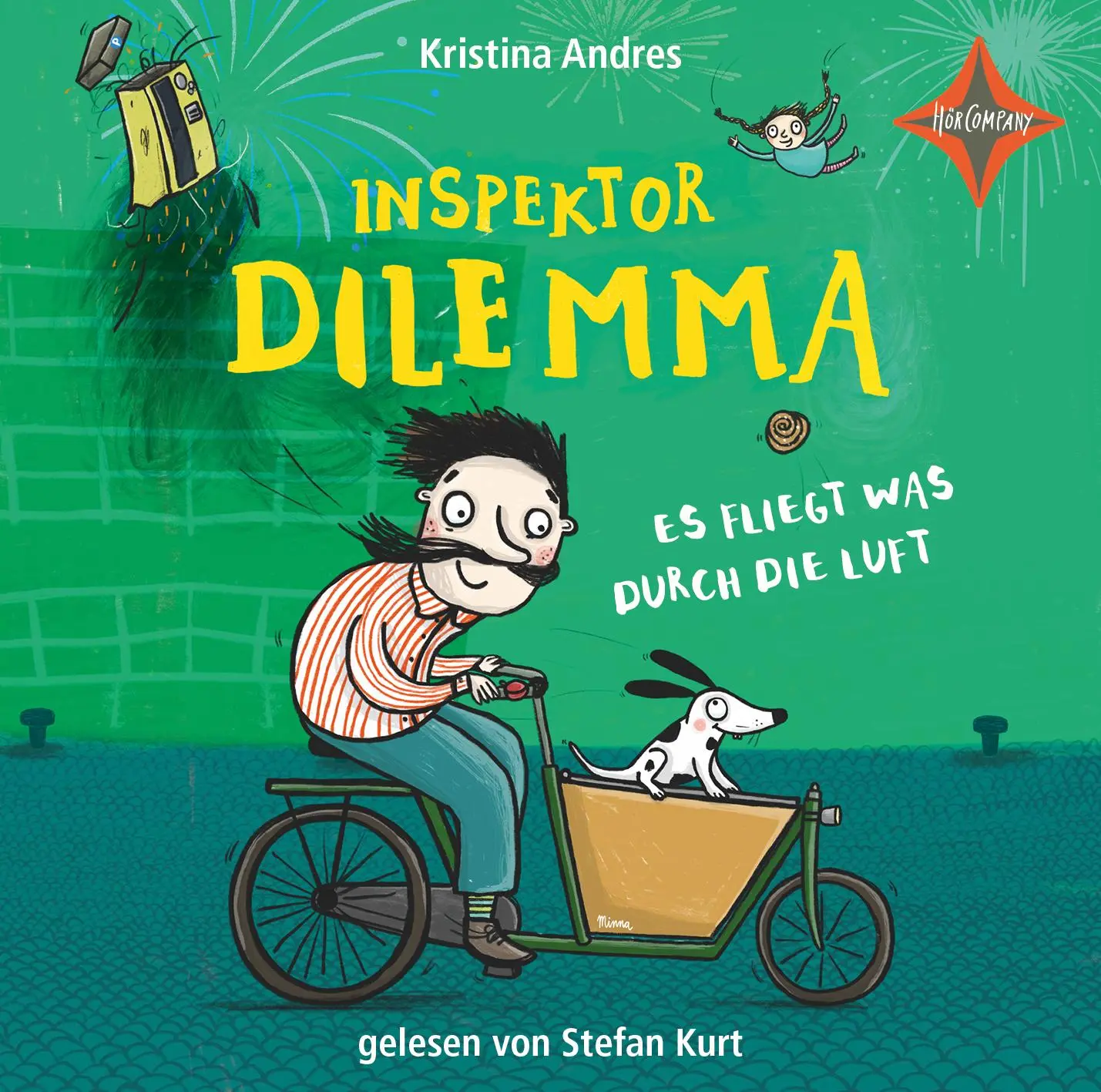 Cover: 9783966320788 | Inspektor Dilemma - Es fliegt was durch die Luft | Kristina Andres