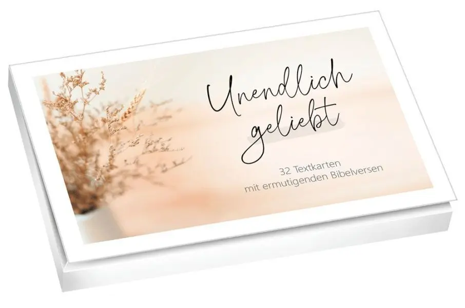 Cover: 4029856840888 | Unendlich geliebt - Textkarten | Postkartenbuch, -satz | 32 S. | 2024