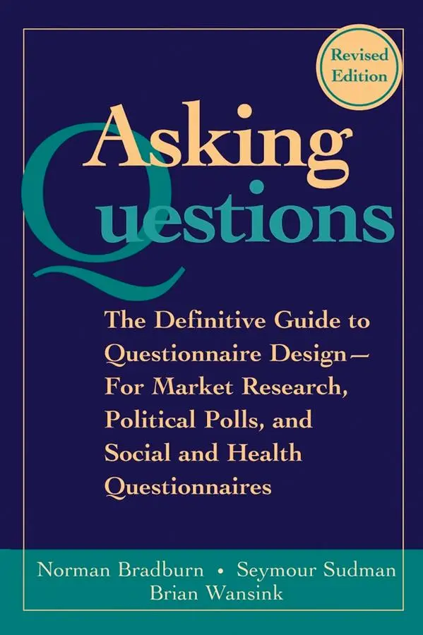 Cover: 9780787970888 | Asking Questions | Norman M. Bradburn (u. a.) | Taschenbuch | Englisch