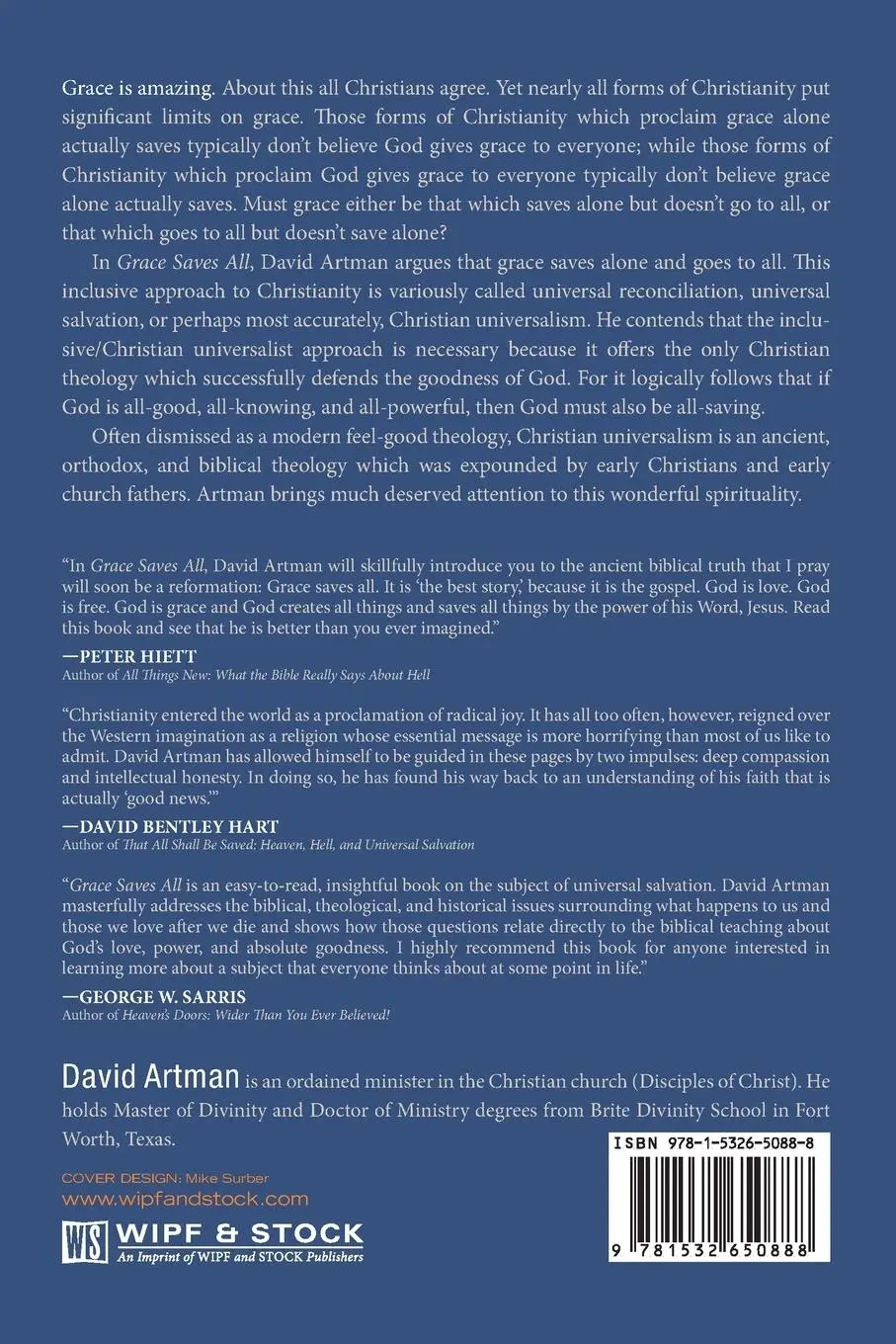 Rückseite: 9781532650888 | Grace Saves All | David Artman | Taschenbuch | Englisch | 2020