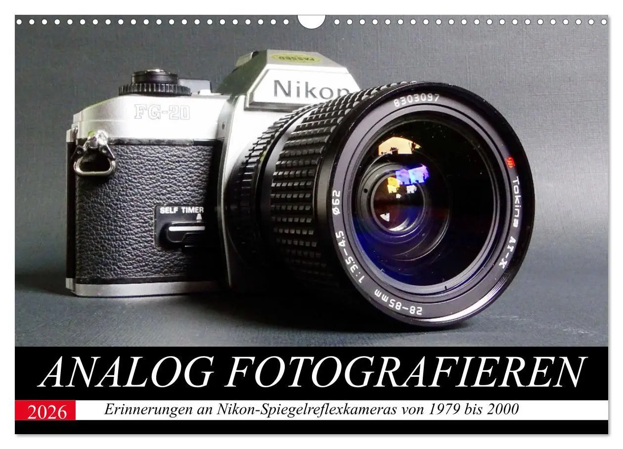 Cover: 9783457520888 | Analog fotografieren (Wandkalender 2026 DIN A3 quer), CALVENDO...