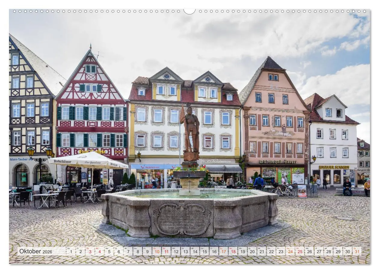 Bild: 9783457690888 | Bad Mergentheim Impressionen (hochwertiger Premium Wandkalender...