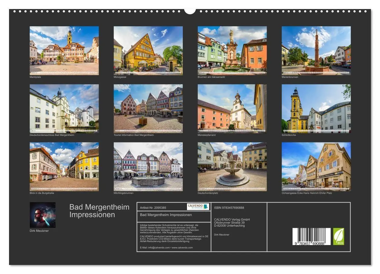 Bild: 9783457690888 | Bad Mergentheim Impressionen (hochwertiger Premium Wandkalender...