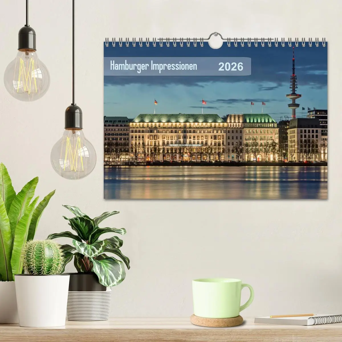 Bild: 9783457830888 | Hamburger Impressionen 2026 (Wandkalender 2026 DIN A4 quer),...