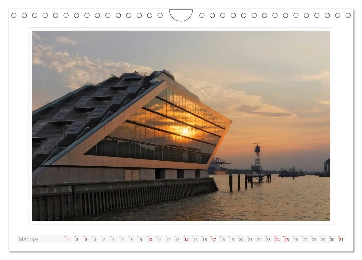 Bild: 9783457830888 | Hamburger Impressionen 2026 (Wandkalender 2026 DIN A4 quer),...