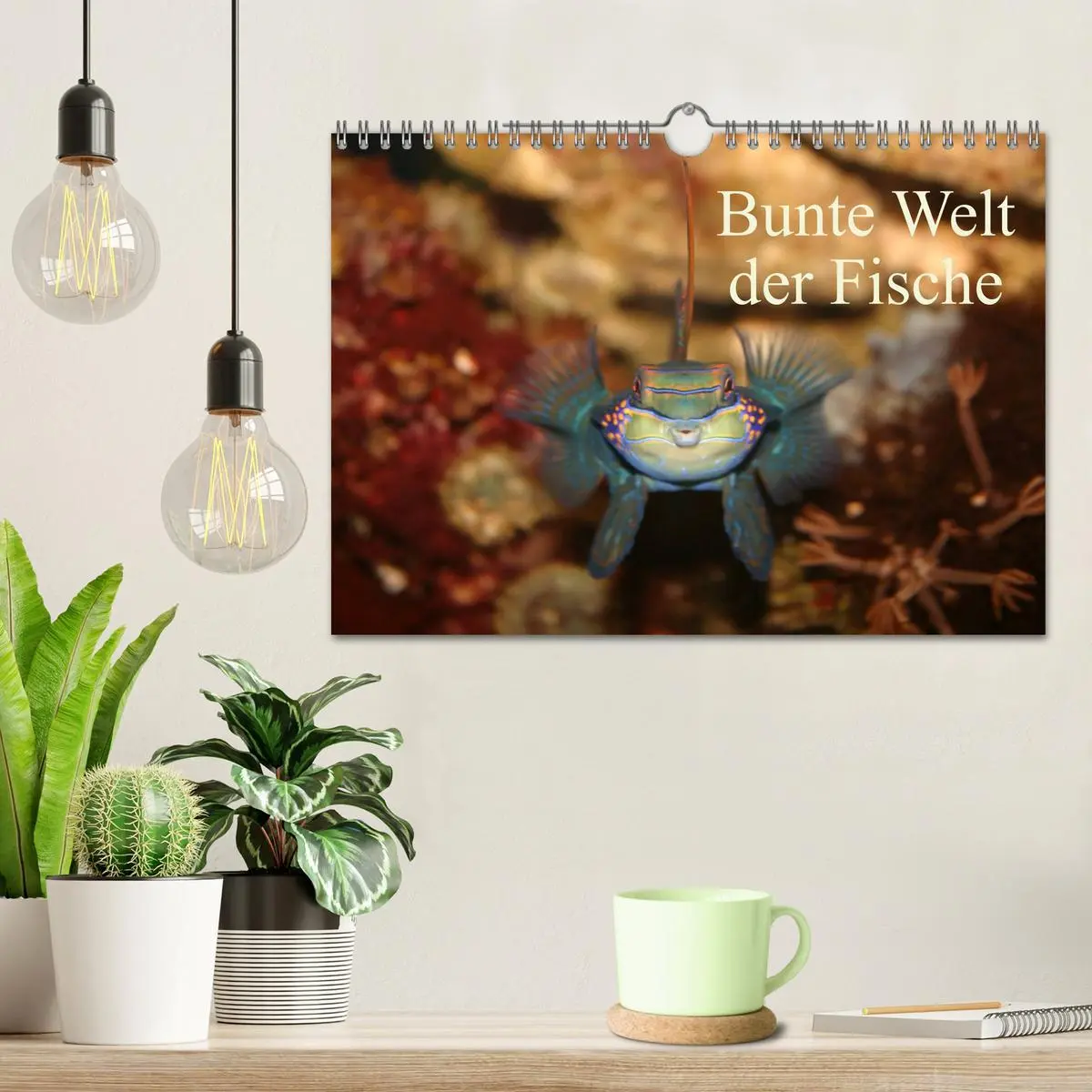 Bild: 9783516160888 | Bunte Welt der Fische (Wandkalender 2026 DIN A4 quer), CALVENDO...