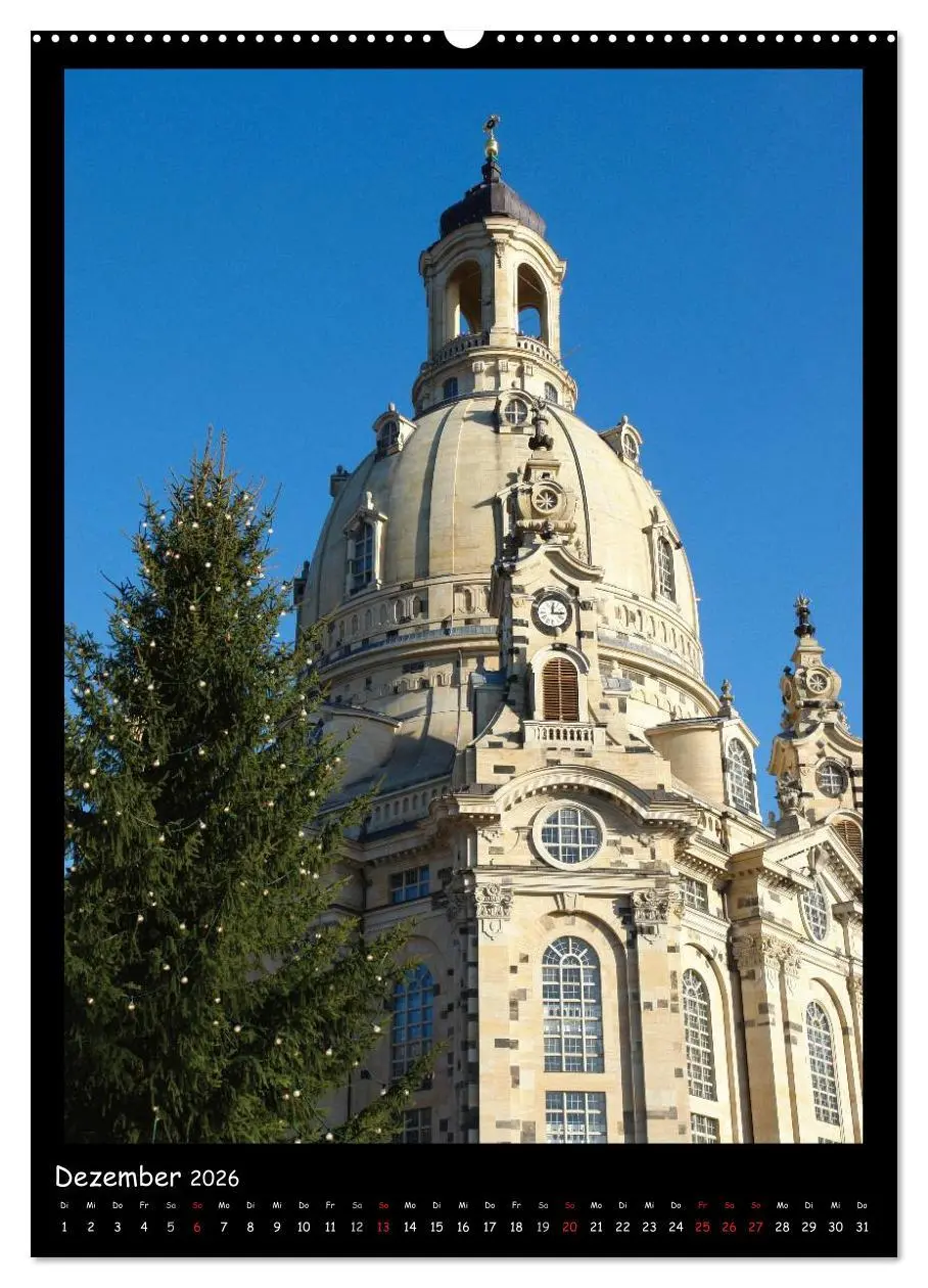 Bild: 9783516470888 | Frauenkirche Dresden (hochwertiger Premium Wandkalender 2026 DIN A2...