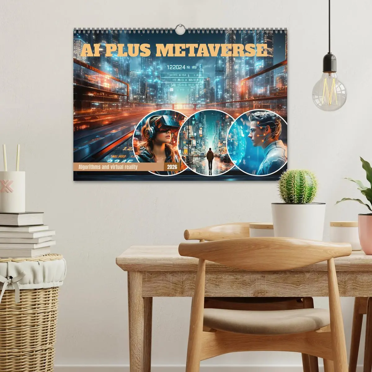 Bild: 9783516540888 | AI PLUS METAVERSE Algorithms and virtual reality (Wall Calendar...