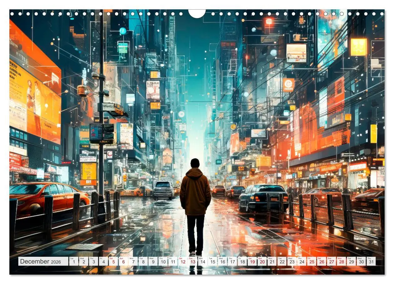 Bild: 9783516540888 | AI PLUS METAVERSE Algorithms and virtual reality (Wall Calendar...