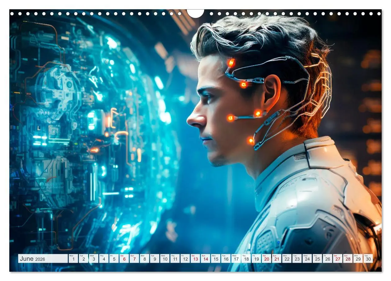 Bild: 9783516540888 | AI PLUS METAVERSE Algorithms and virtual reality (Wall Calendar...