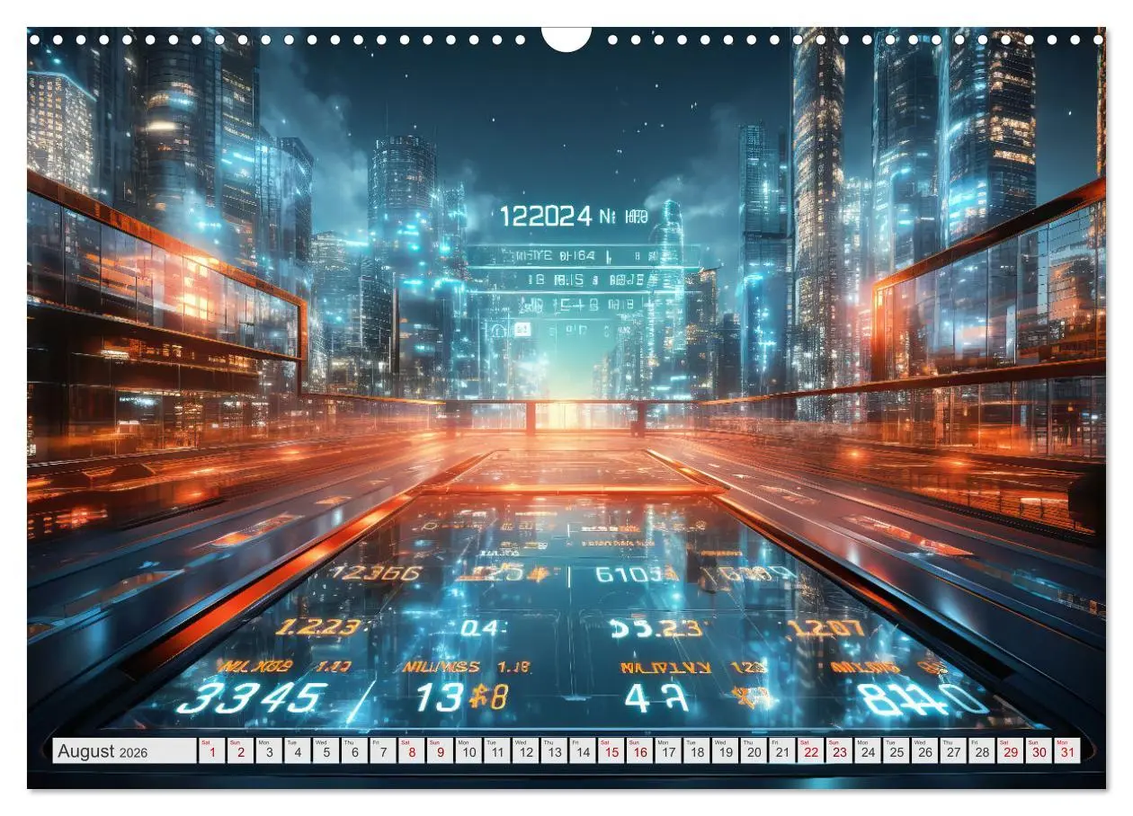 Bild: 9783516540888 | AI PLUS METAVERSE Algorithms and virtual reality (Wall Calendar...