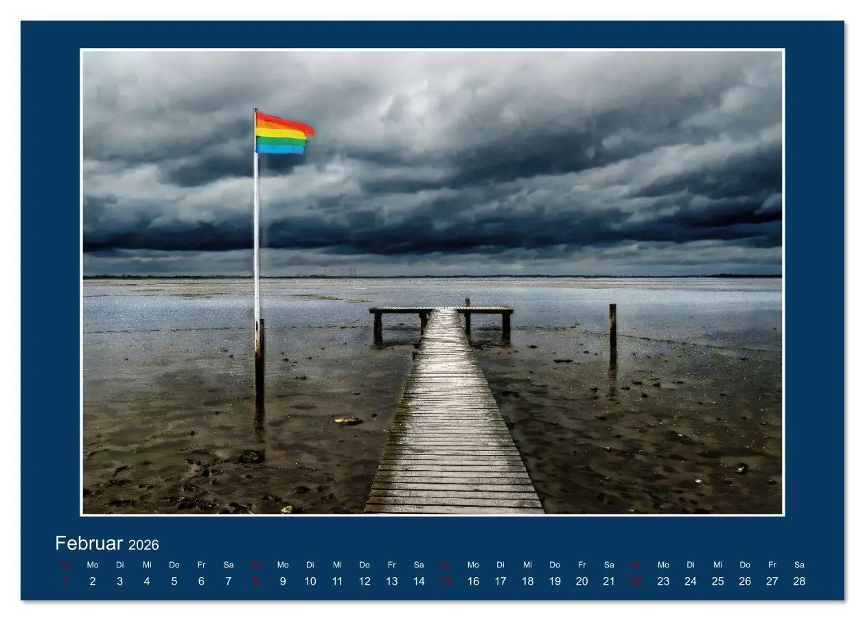 Bild: 9783516610888 | Dangast. Impressionen eines besonderen Ortes. (Tischkalender 2026...