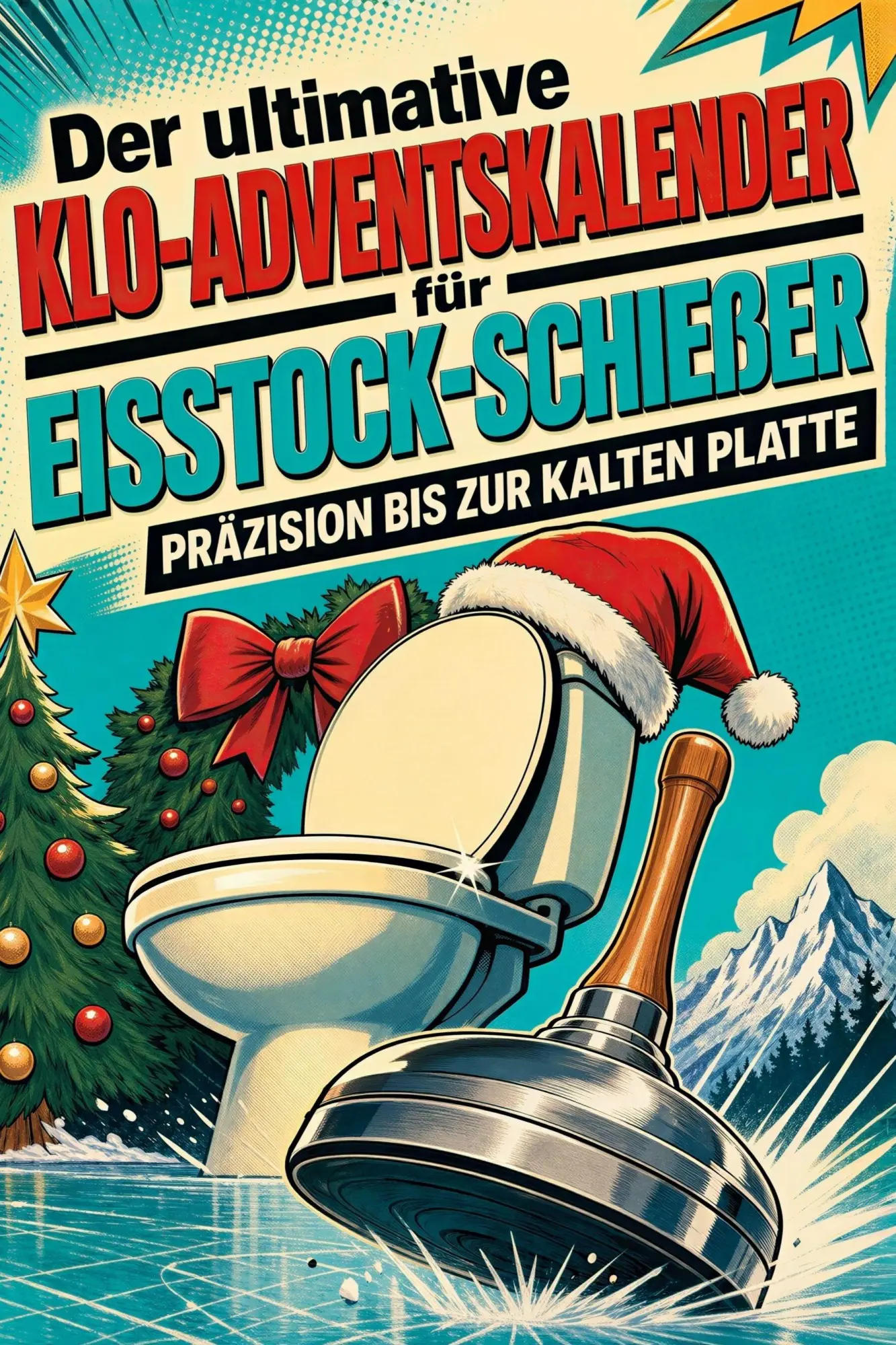 Cover: 9783696110888 | Der ultimative Klo-Adventskalender für Eisstock-Schießer | Möller