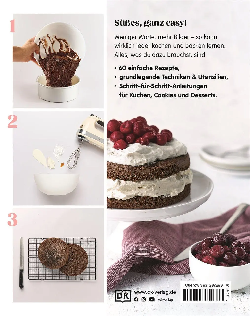 Rückseite: 9783831050888 | Cook it! Süßes | Caroline Bourgeois | Buch | Cook it | 152 S. | 2025