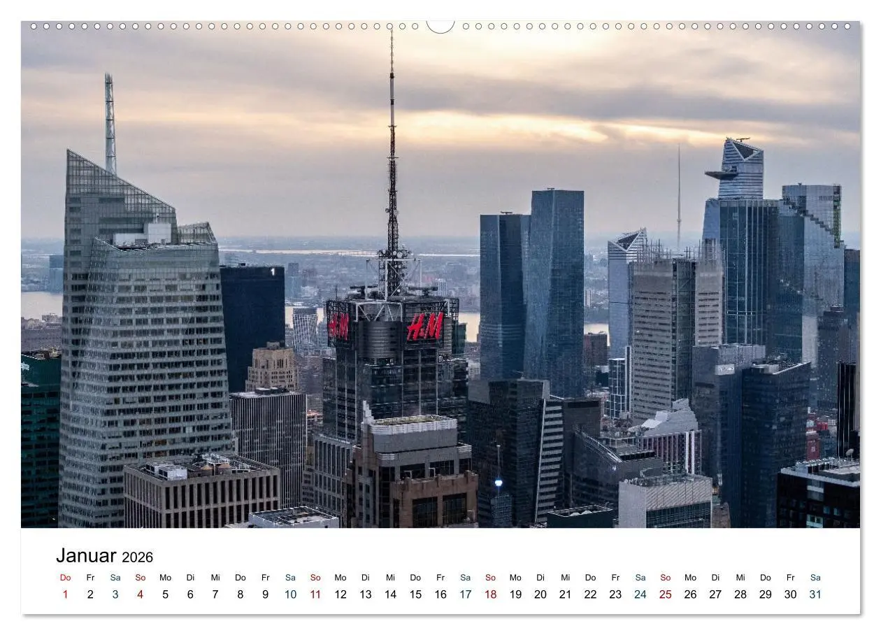 Bild: 9783457440988 | Meine Liebe New York (Wandkalender 2026 DIN A2 quer), CALVENDO...