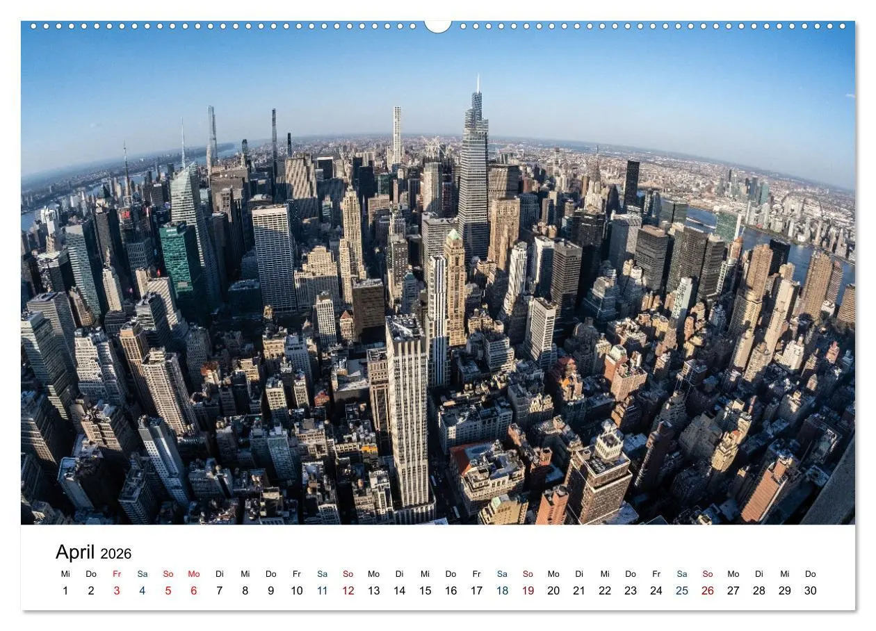 Bild: 9783457440988 | Meine Liebe New York (Wandkalender 2026 DIN A2 quer), CALVENDO...