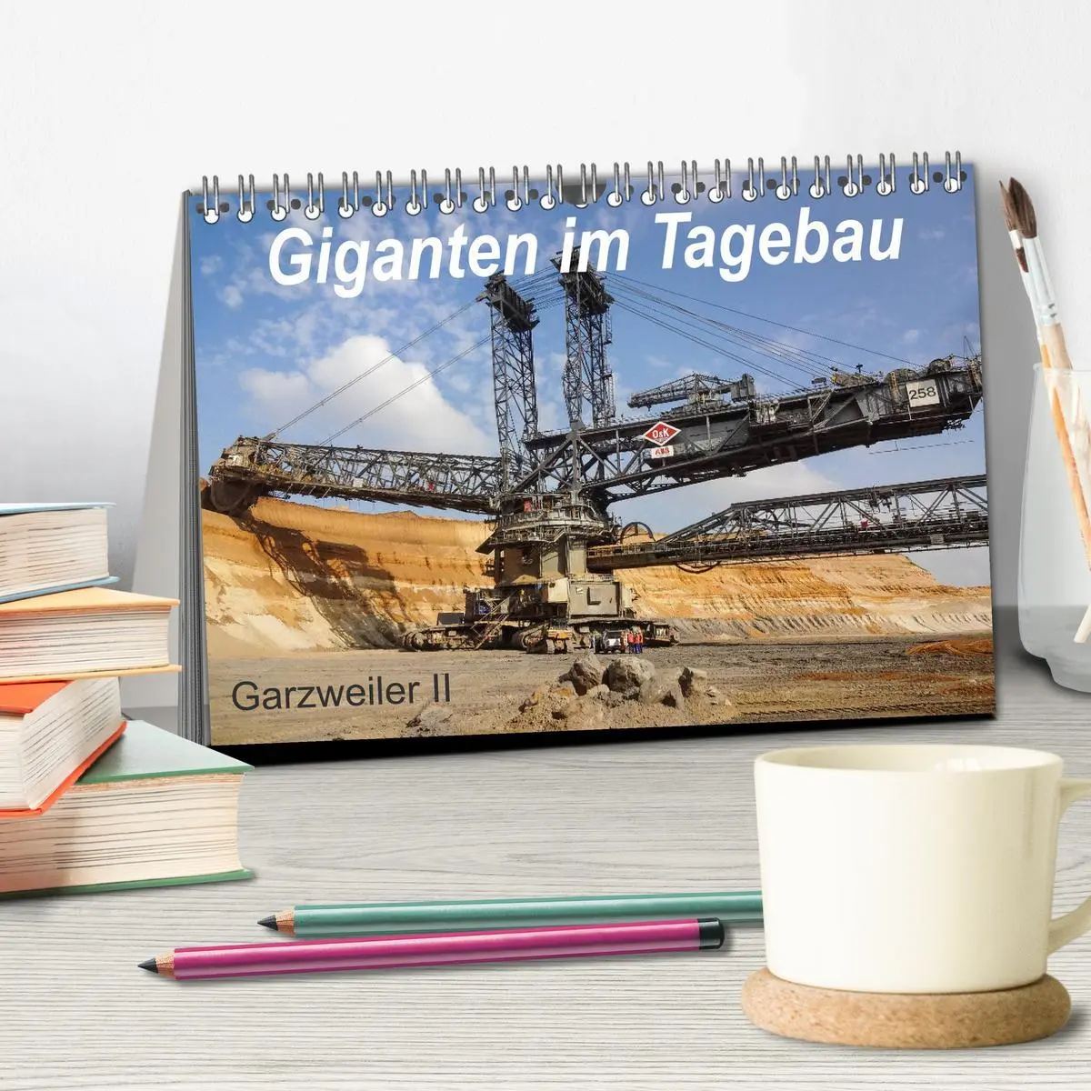 Bild: 9783457750988 | Giganten im Tagebau Garzweiler II (Tischkalender 2026 DIN A5 quer),...