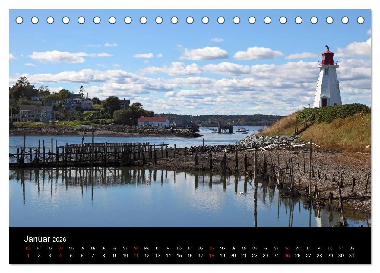 Bild: 9783516220988 | Kanadas Osten (Tischkalender 2026 DIN A5 quer), CALVENDO...