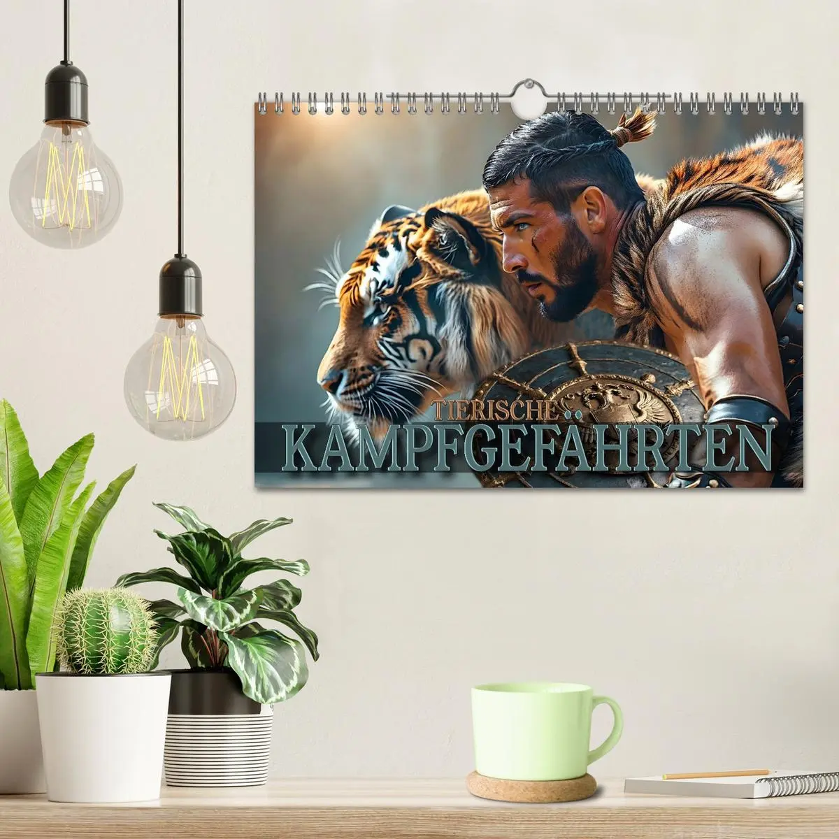 Bild: 9783516600988 | Tierische Kampfgefährten (Wandkalender 2026 DIN A4 quer), CALVENDO...