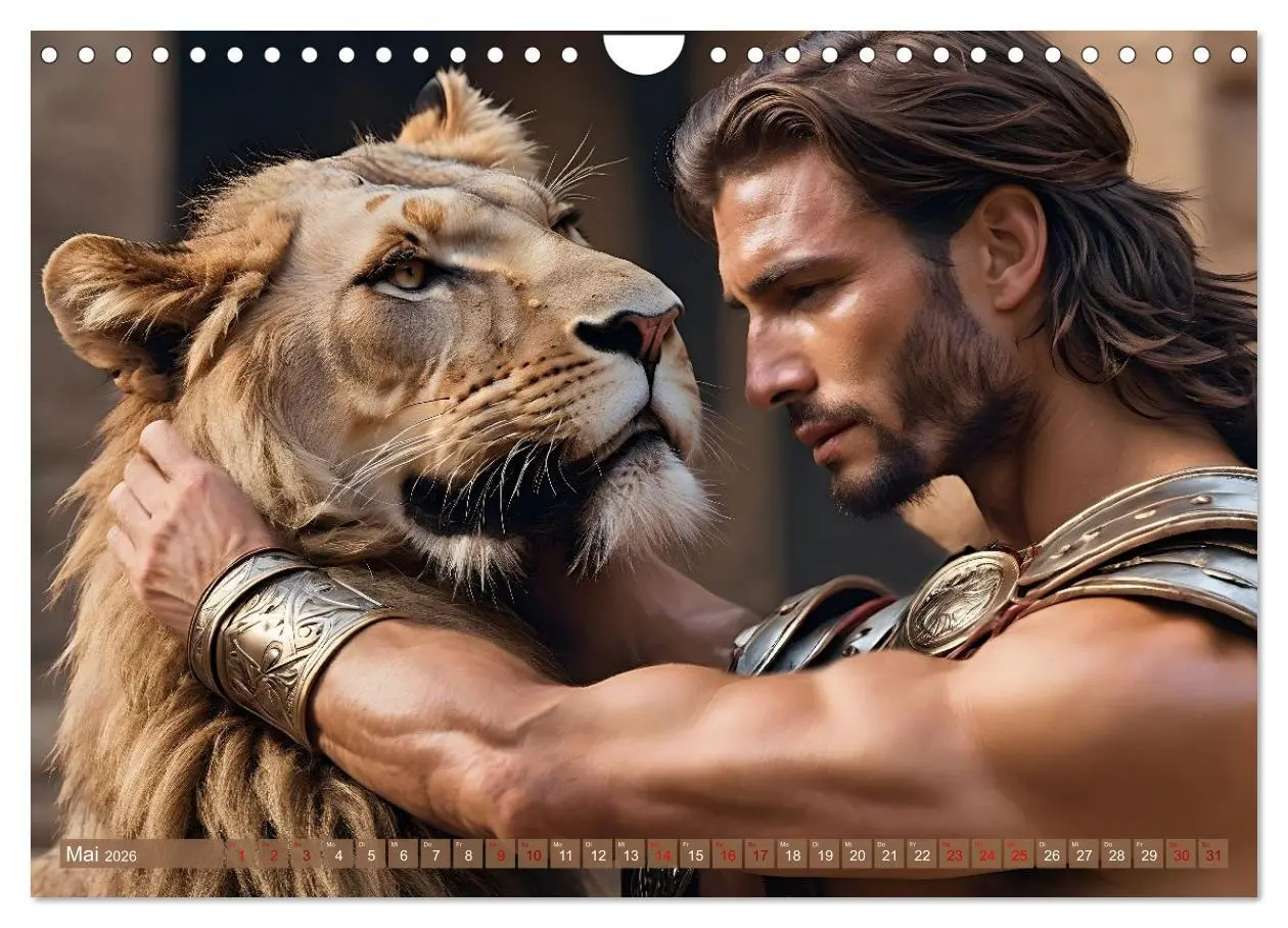 Bild: 9783516600988 | Tierische Kampfgefährten (Wandkalender 2026 DIN A4 quer), CALVENDO...