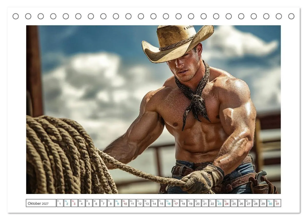 Bild: 9783516910988 | Sattel mich, Cowboy! (Tischkalender 2027 DIN A5 quer), CALVENDO...