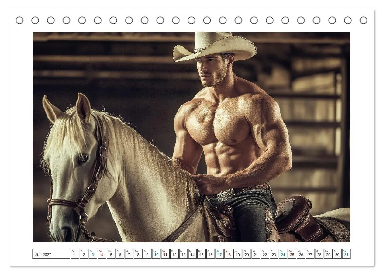 Bild: 9783516910988 | Sattel mich, Cowboy! (Tischkalender 2027 DIN A5 quer), CALVENDO...