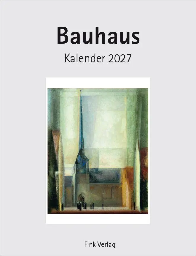 Cover: 9783771720988 | Bauhaus 2027 | Kunst-Einsteckkalender | Lyonel Feininger | Kalender