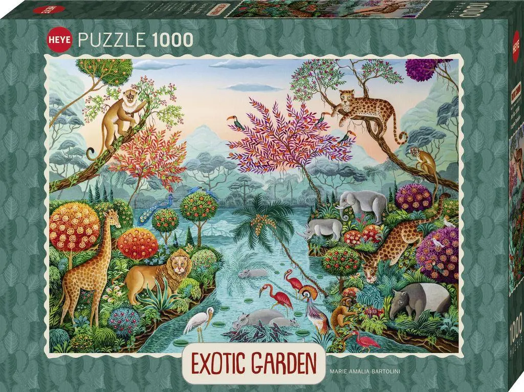 Cover: 4001689301088 | LAGOON PARADISE, HEYE Puzzle von Rie Tokimatsu | Spiel | 30108 | 2025