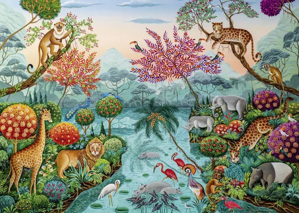 Bild: 4001689301088 | LAGOON PARADISE, HEYE Puzzle von Rie Tokimatsu | Spiel | 30108 | 2025