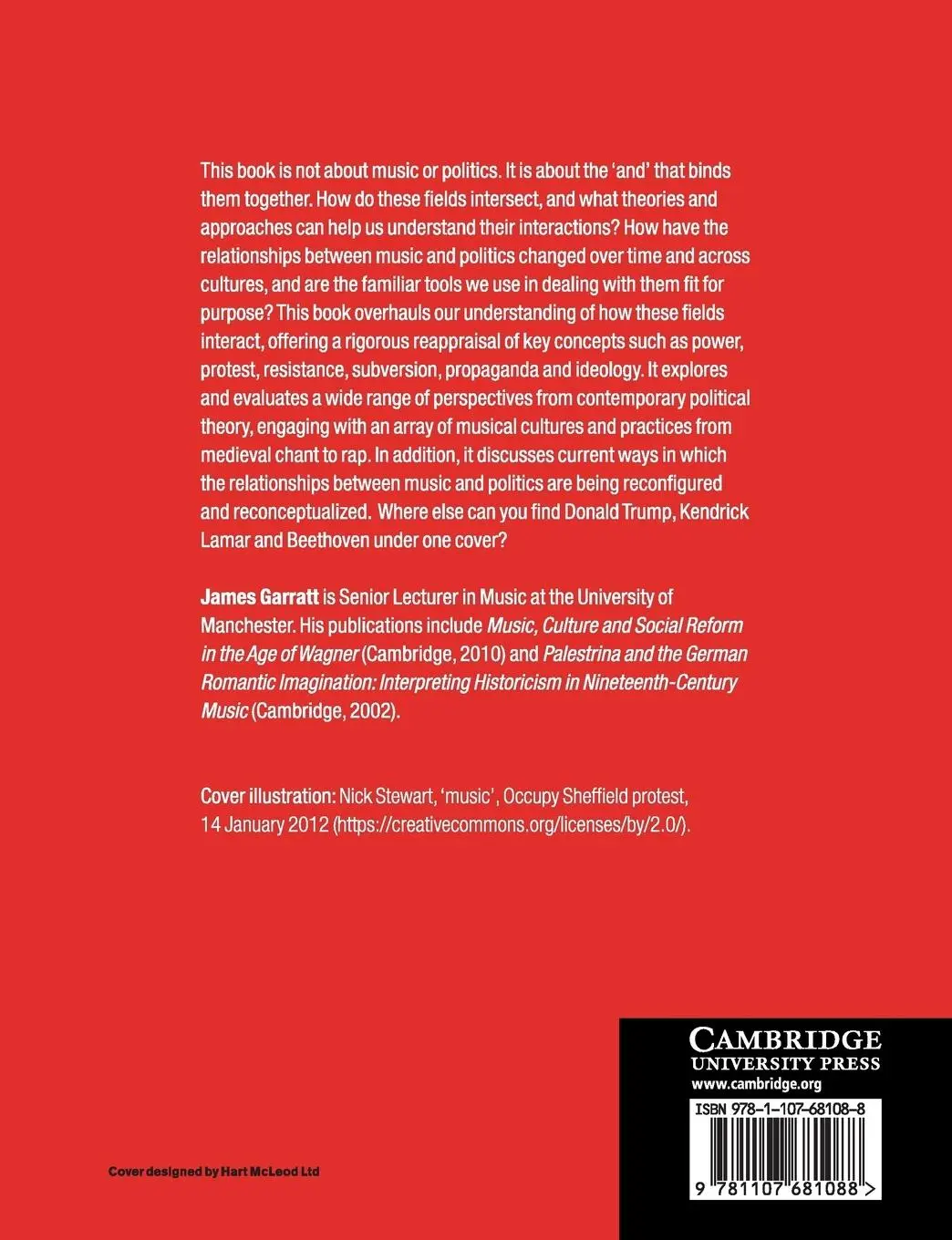 Rückseite: 9781107681088 | Music and Politics | James Garratt | Taschenbuch | Englisch | 2019